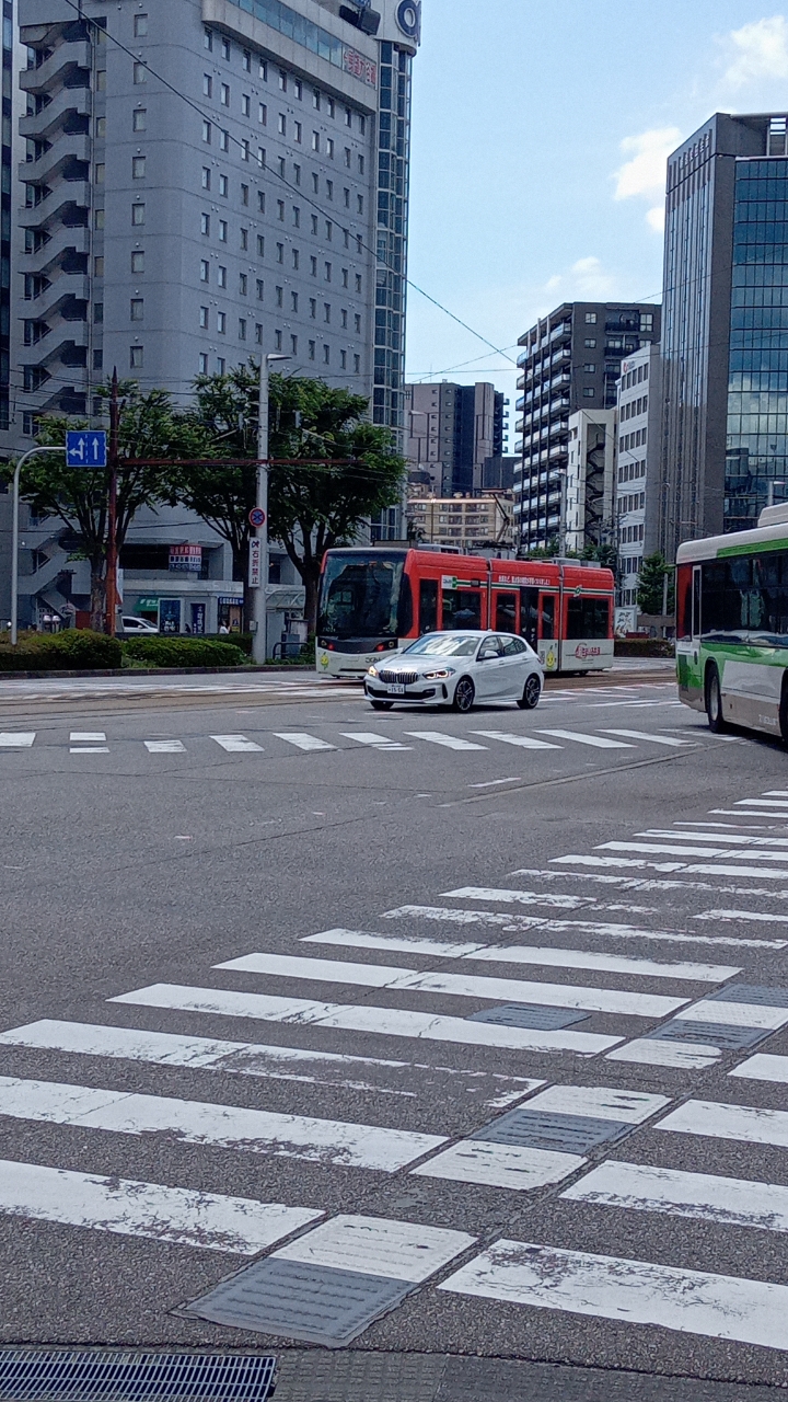 バスと見間違えそうになる